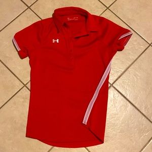 Underarmour Red Polo